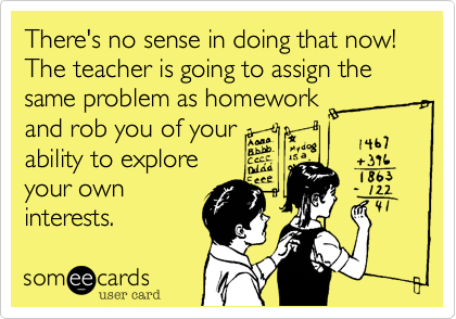 Homework-ecard