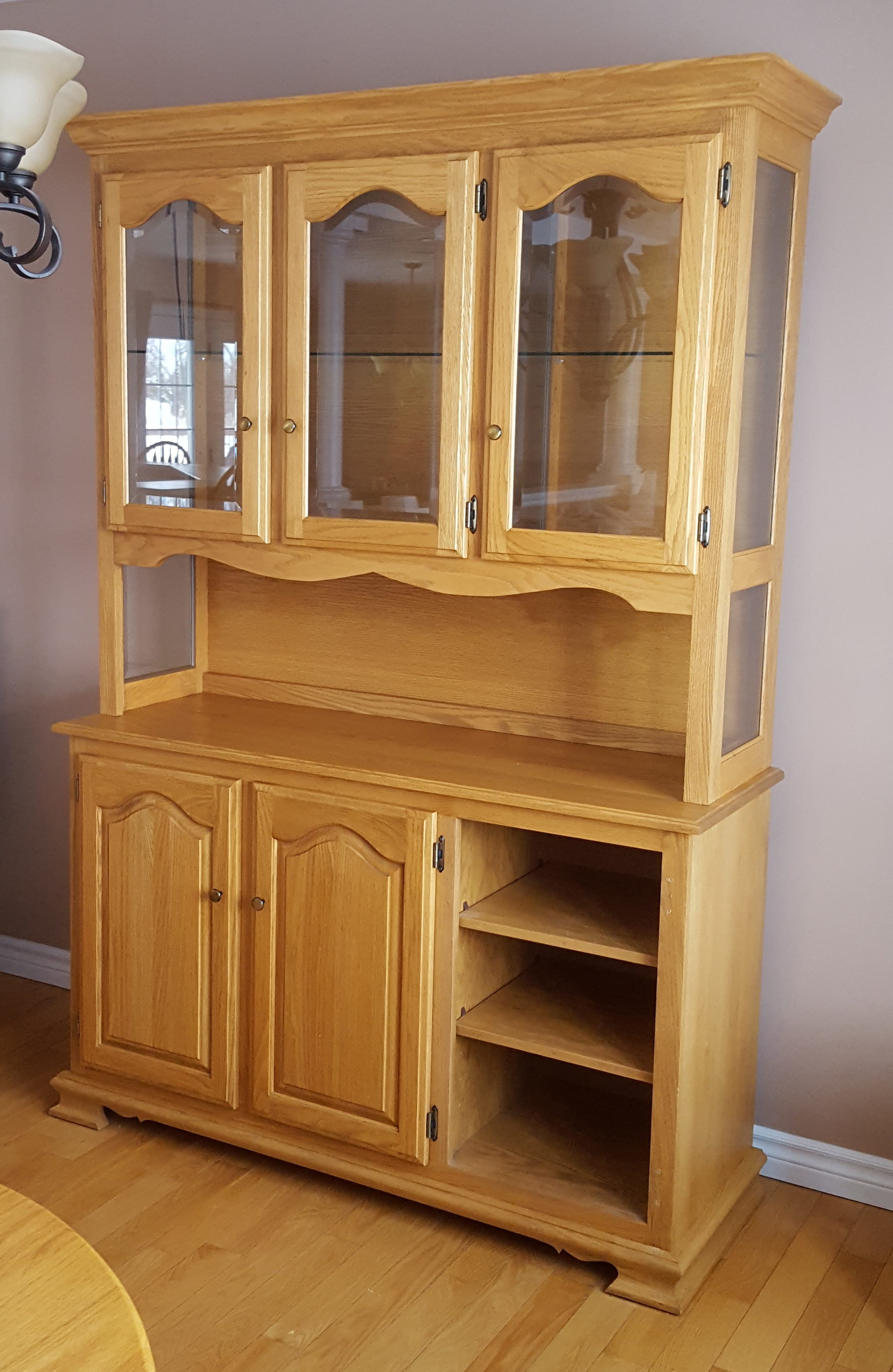 Buffet hutch before