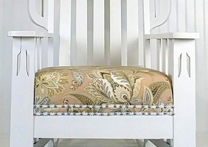 Refinished rocking chair after 1