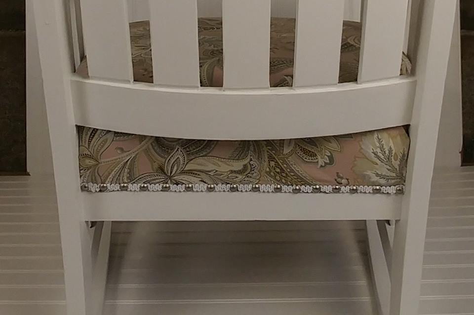 Refinished rocking chair after 2