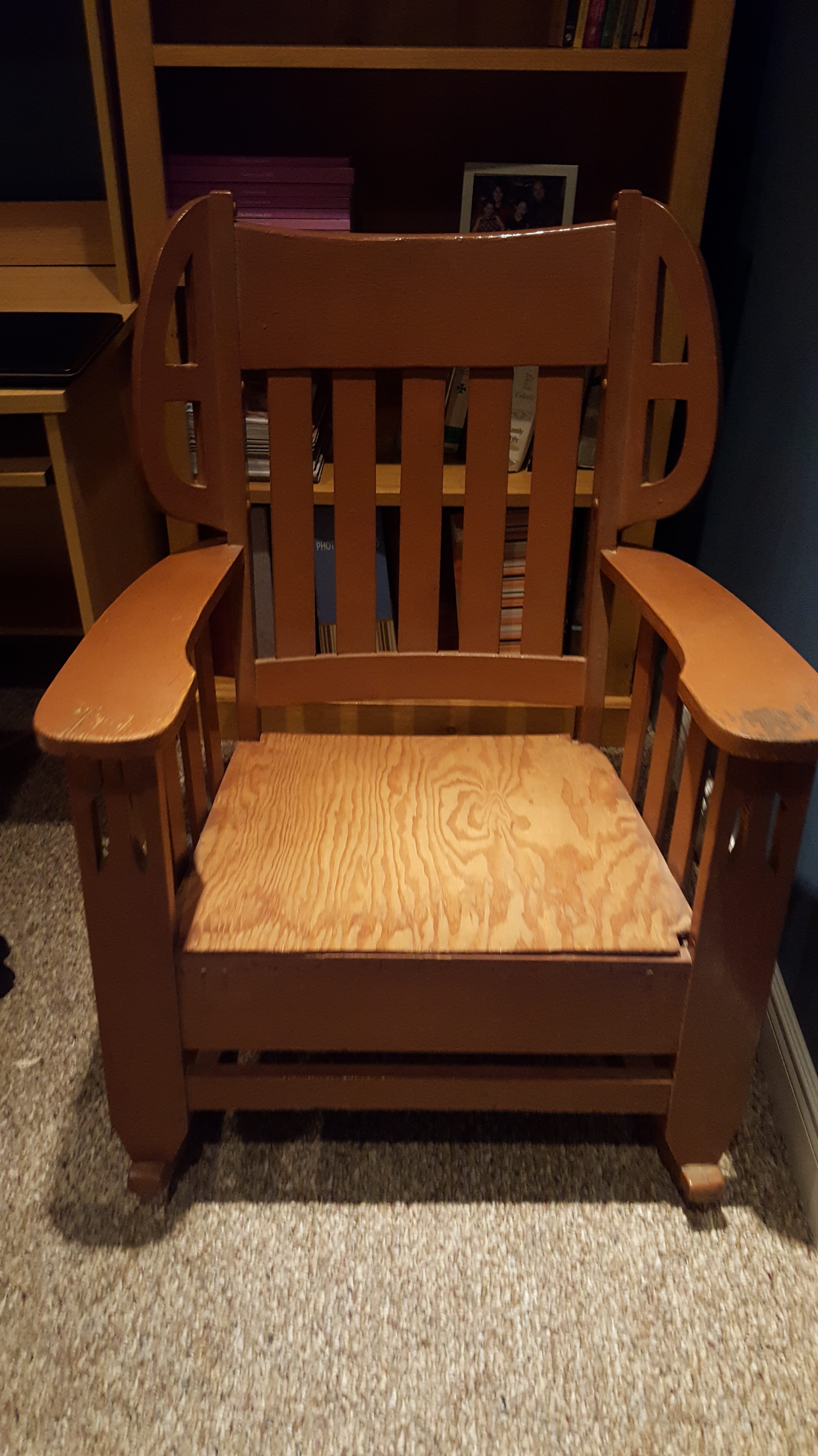 Rocking chair before