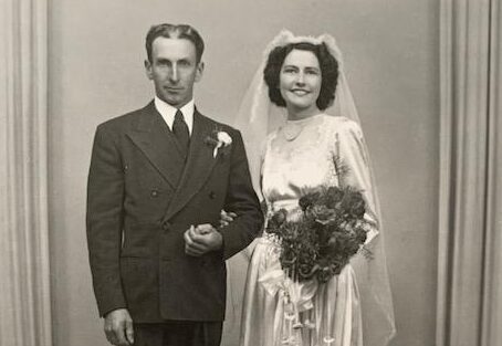 grandma and grandpa wedding