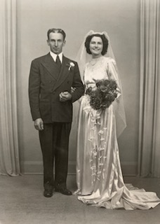grandma and grandpa wedding
