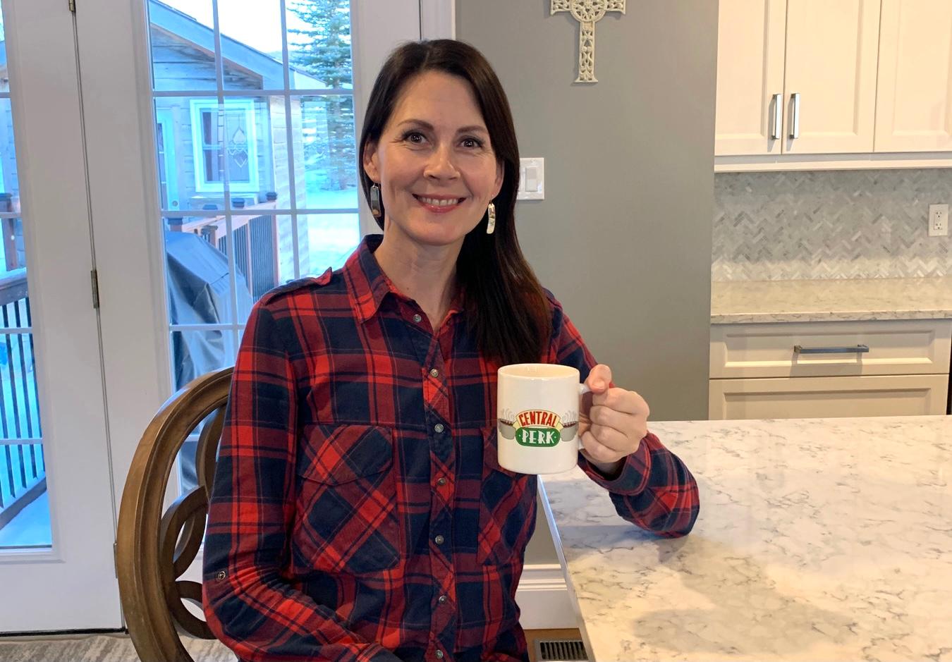 kate central perk mug friends virtual